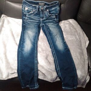 Salvage Women's Dark Blue Skinny Jeans